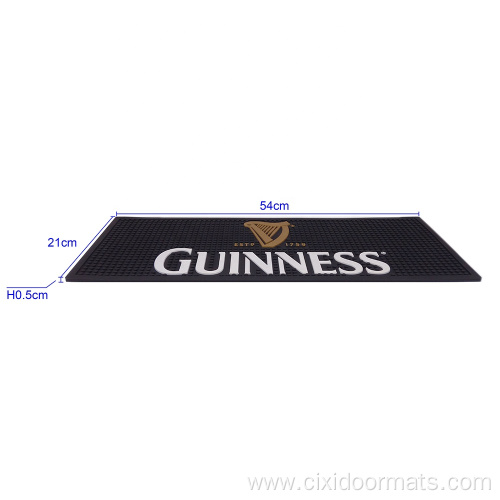 Customization High quality pvc bar spill mat